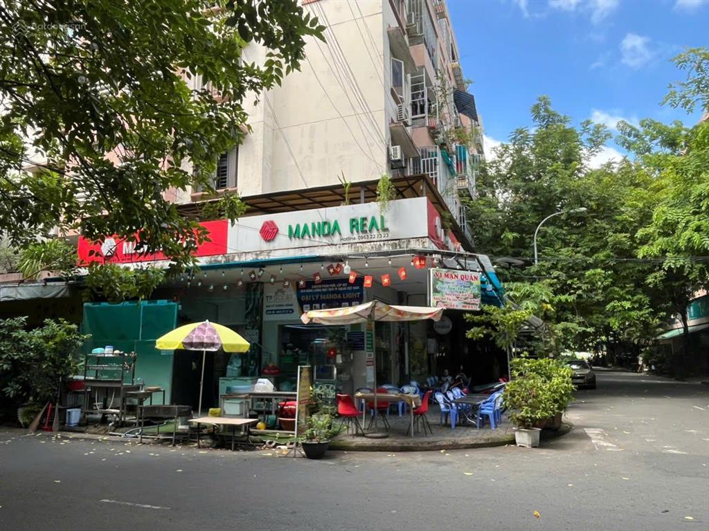 Chủ ngộp cần bán lô góc chung cư sơn kỳ trệt + lửng kinh doanh sung, 68m2, 2pn, giá 6,5 tỷ còn bớt