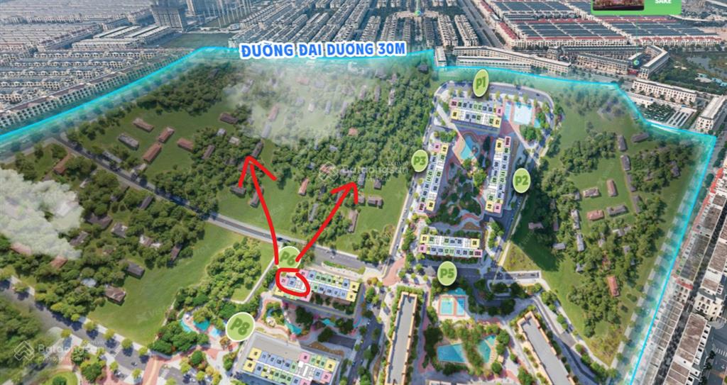 2pn 2vs 58m2 giá 3 tỷ the parkland, ocean park 2