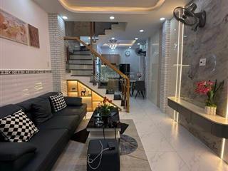 Nhà bán mới đẹp phan huy ích 3tầng 3pn 3wc, tặng ful nội thất nhỉnh 4tỷ sát hẻm xe tải, p12,g vấp.