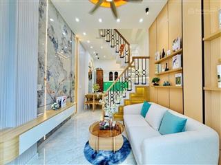 Nhà bán trần bá giao hxh 4 tầng 3pn, 3wc giá nhỉnh 5tỷ tặng full nội thất xịn, an nhơn, gò vấp