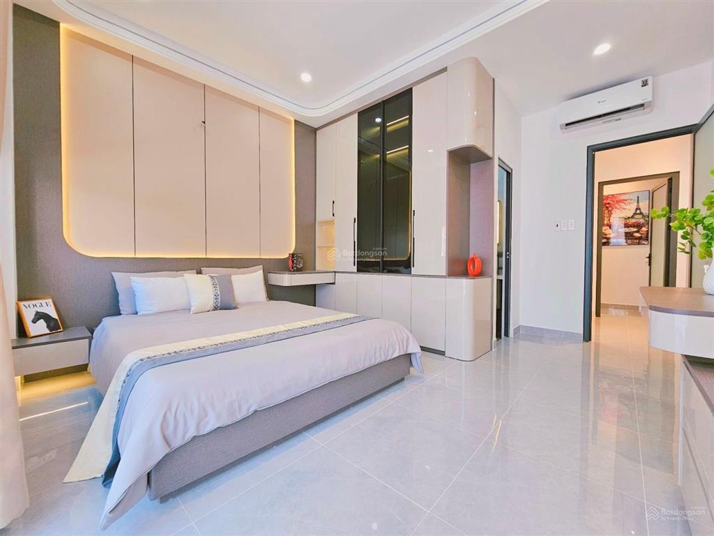 Nhà đẹp mới thống nhất 4 tầng, 4 pn, 5 wc, dt 4,5x13m, full nội thất, giá nhỉnh 7,tỷ.tl..