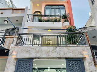 Hẻm ô tô 6m ngay dương quảng hàm, gò vấp, 1 trệt 2 lầu, sẵn hđ thuê 18 triệu/tháng, shr