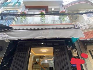 [2tỷ860]bán nhà hxh 6m thông, đường phan huy ích, 76,5m2, gần emart chỉ 3p. hđ thuê 16 triệu, shr.