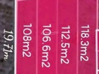 Cơ hội đầu tư f0  3 lô đất liền kề ngay chợ xuân thới thượng shr 5x23m