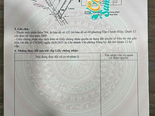 Đất shr 4x15m quận 12  chỉ 3.5 tỷ  sát công viên phần mềm quang trung