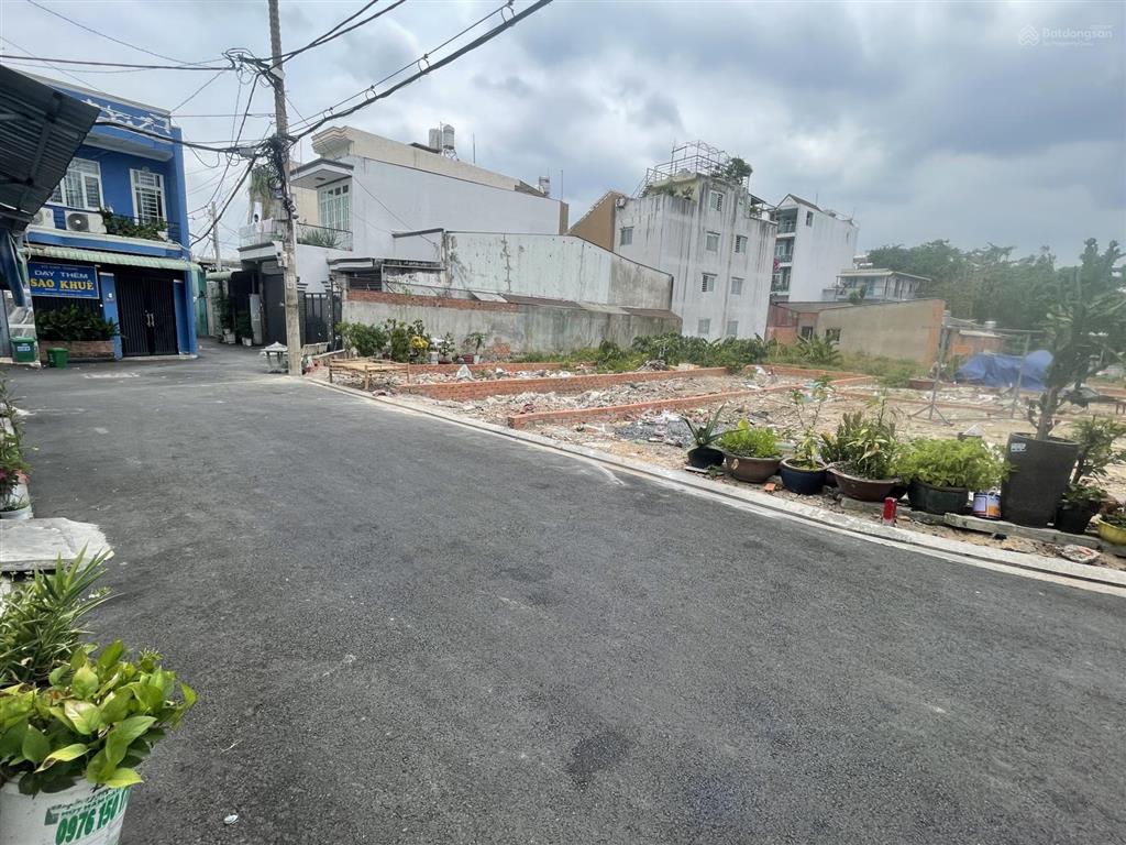 Cắt lỗ cực đậm  lô đất đẹp tân thới nhất 1  hẻm xe hơi 6m 4,3 tỷ/lô