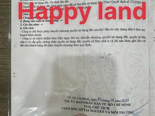 Đất vàng kdc đồng phượng  quận 12  chỉ 50m ra mặt tiền kênh tham lương 6,15 tỷ