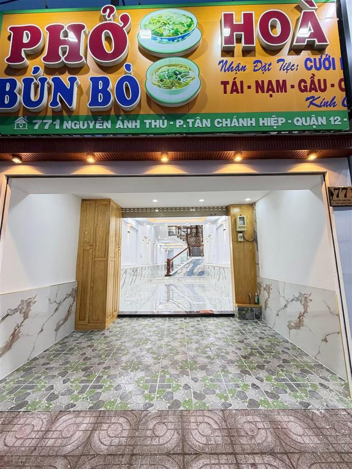 Xả gấp trong tuần  giảm sốc 1,2 tỷ mặt tiền nguyễn ảnh thủ, p. tmt shr 4,5x34m 3 lầu