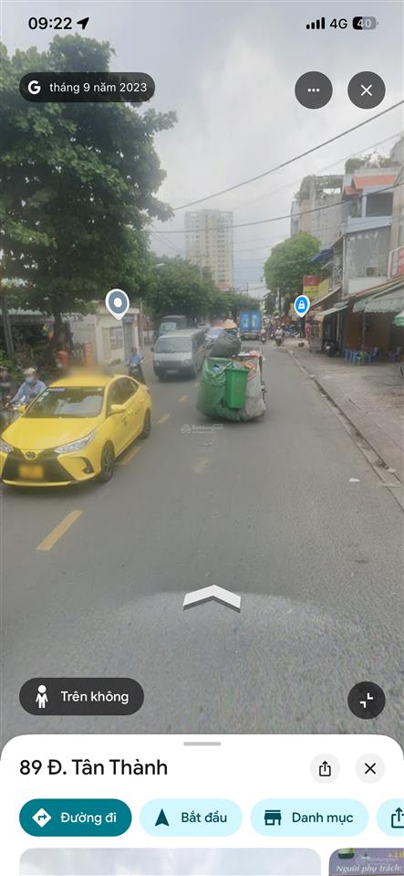 Ngộp bank giảm sốc chỉ còn 22 tỷ mặt tiền đường tân thành tân phú