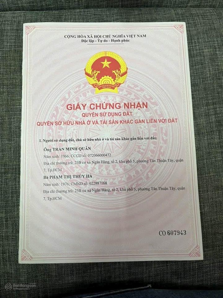 Bán căn hộ chung cư đông hải trung mỹ tây, quận 12  1,95 tỷ