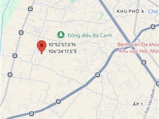 Bán gấp hàng f0 đất đẹp giá tốt phường xuân thới sơn gần vinhomes hm