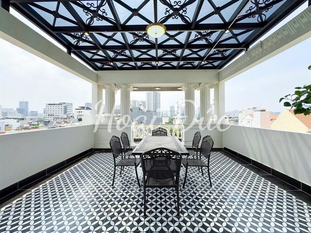 Siêu phẩm 6 tầng thang máy  nhà phố tân cổ điển mặt tiền đường số chợ tân mỹ, quận 7  cạnh pmh