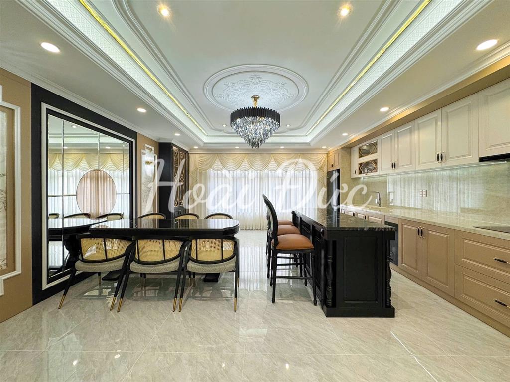 Siêu phẩm 6 tầng thang máy  nhà phố tân cổ điển mặt tiền đường số chợ tân mỹ, quận 7  cạnh pmh