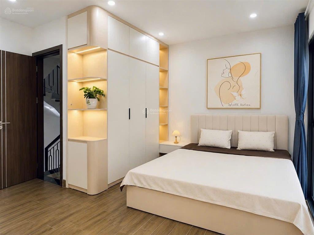 Tin thật! nguyễn đức cảnh, lô góc 42m2 xây mới 5t full nội thất, sổ đẹp, ko qh, gần hồ
