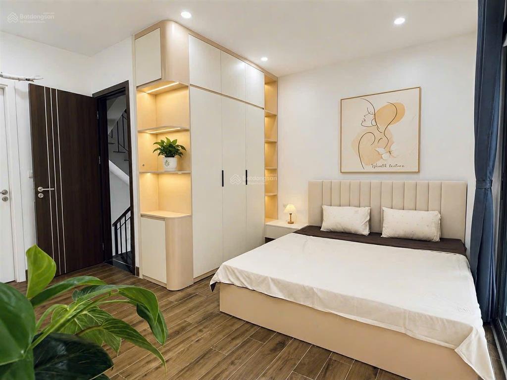 Tin thật! nguyễn đức cảnh, lô góc 42m2 xây mới 5t full nội thất, sổ đẹp, ko qh, gần hồ