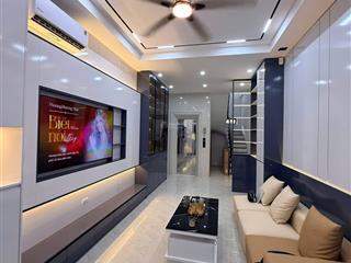 Hơn 5 tỷ nhà thang máy minh khai, 2 thoáng trước sau, ngõ thông kd, full nội thất, sđcc