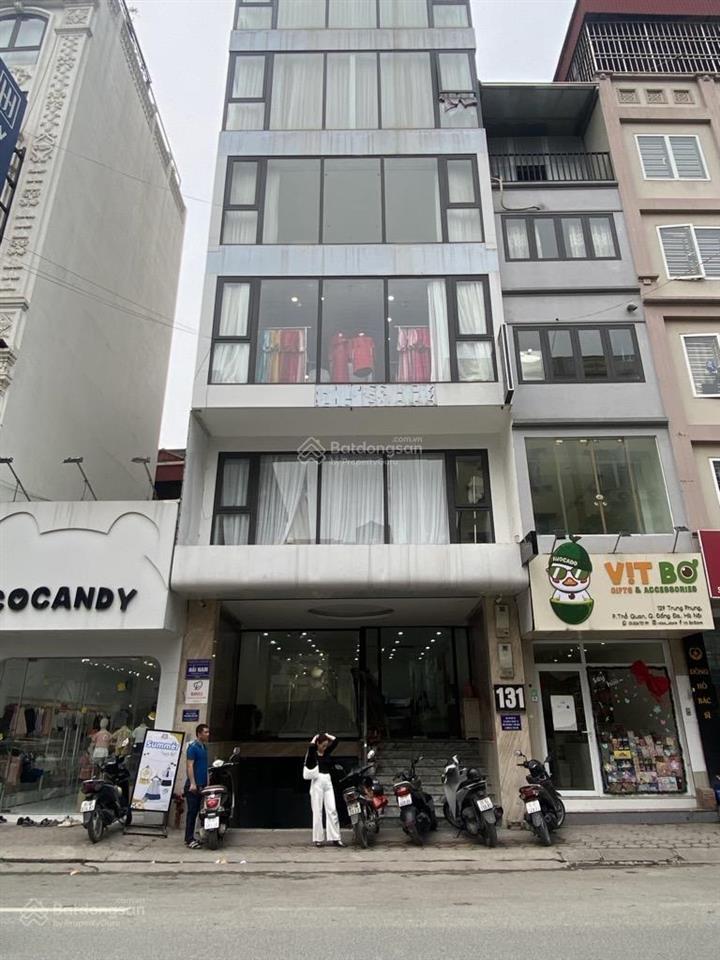 Bán toà nhà mp hồ đắc di, 140m2x9t, lô góc, mt 8.5m, mới xây, dòng tiền 130tr/tháng. giá chào 85 tỷ