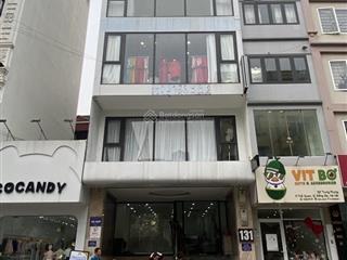 Bán toà nhà mp hồ đắc di, 140m2x9t, lô góc, mt 8.5m, mới xây, dòng tiền 130tr/tháng. giá chào 85 tỷ