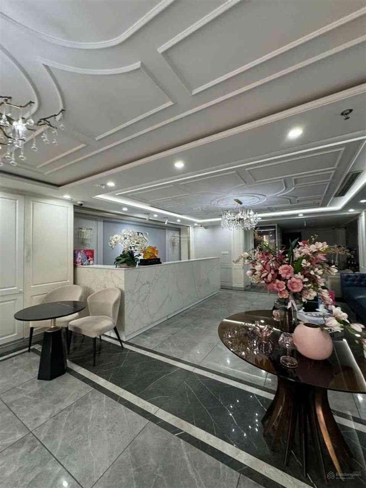 Building mp triệu việt vương, 165m2x9t thang máy thông sàn, mặt tiền 7.5m, hoàn công đầy đủ