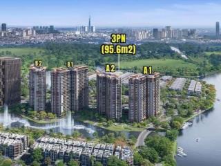 Với 8,746 tỷ  căn 2pn khu masteri park place  the global city, view nội khu  đóng giãn 2 năm