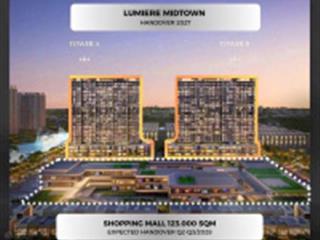 Bán căn hộ 3pn 103,7m2 view nhạc nước, tttm lumiere midtown giá chỉ 13,062 tỷ, ck lên đến 16%