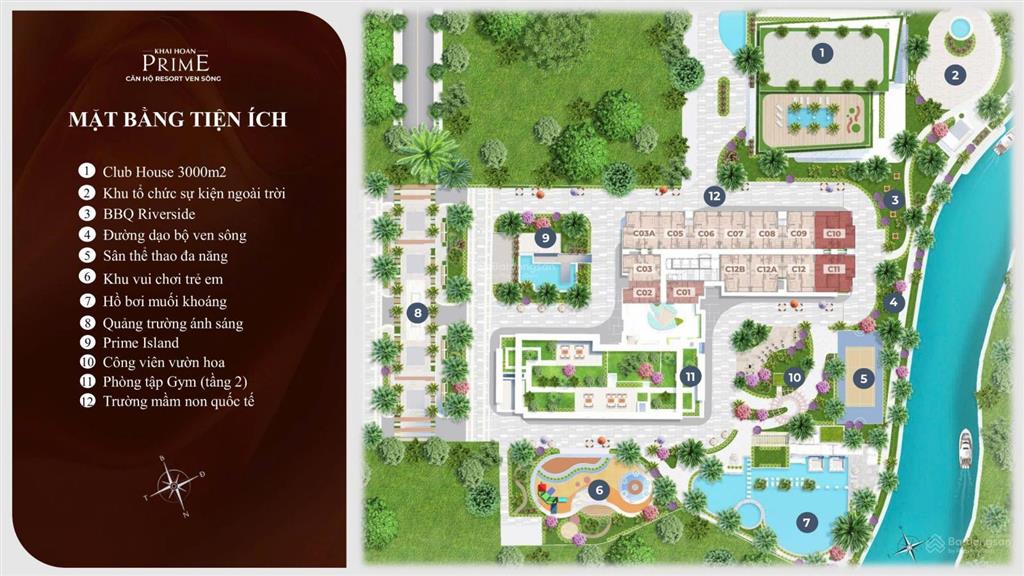 Khai hoan prime nhận booking căn hộ view sông, ck 11%, gói nội thất 2% giá bán, ký ngay hđmb