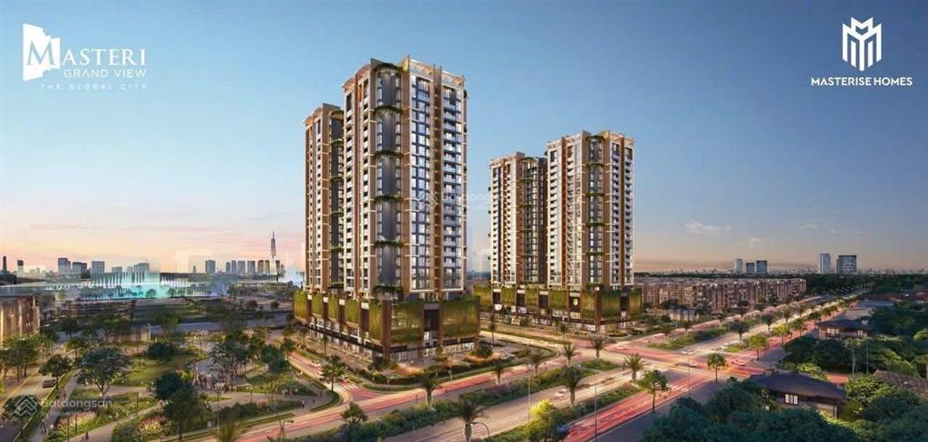 Hot  bán 3pn masteri grand view, view sông, nhận nhà cuối 2026, tầng cao, đẹp xuất sắc