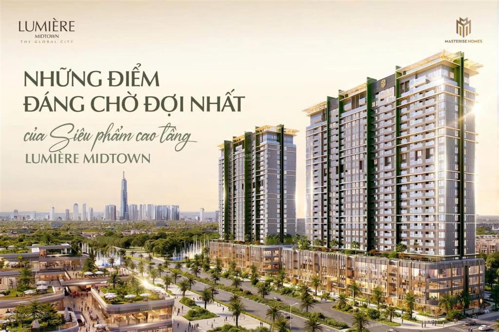 Ký gửi chuyển nhượng lumière midtown 2pn view nhạc nước, view sông, giá tốt thị trường 9,856 tỷ
