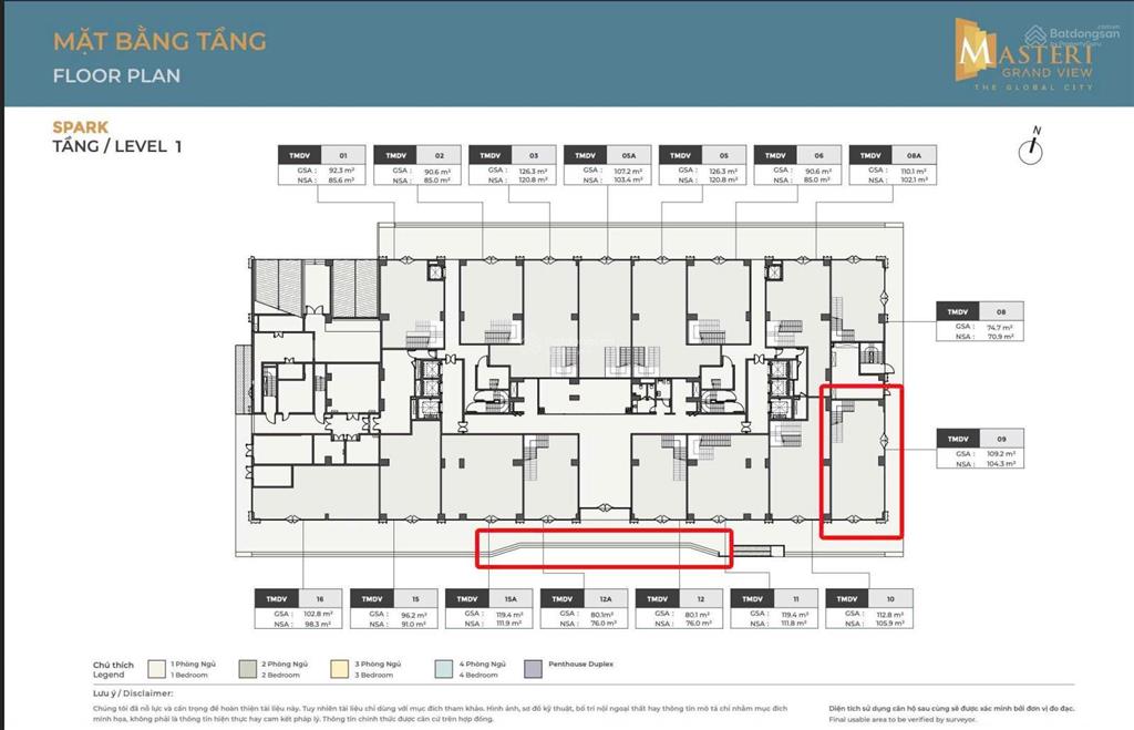 Shophouse góc 2 mặt tiền hiếm tại masteri grand view the global city
