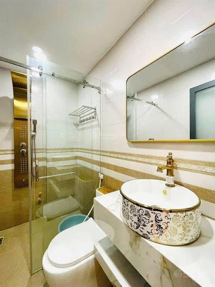 Nhà hxh đẹp ngay nguyễn văn công, p.3, gò vấp. dt 52,7m2(4m x 13,2m) 1t 1 lửng 3 lầu 6pn 6wc. shr