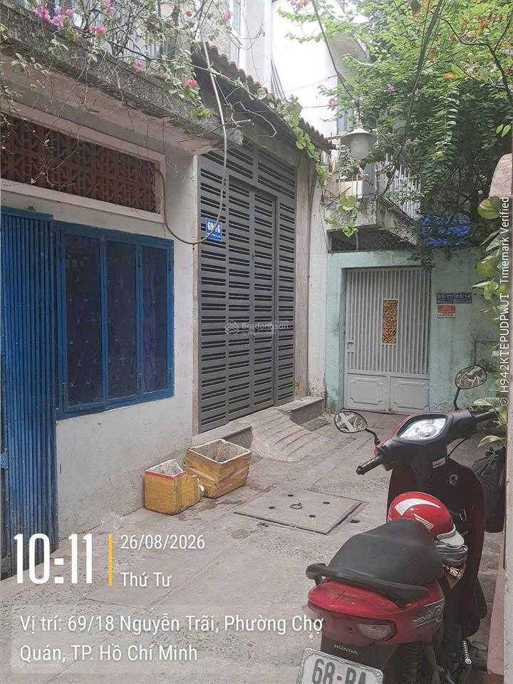 Bán nhà riêng tại hẻm/ nguyễn trãi, p2, q5, tp. hcm giá 4,1 tỷ, 18,6 m2