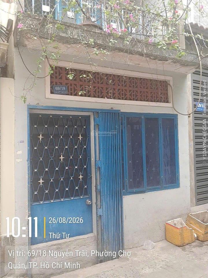 Bán nhà riêng tại hẻm/ nguyễn trãi, p2, q5, tp. hcm giá 4,1 tỷ, 18,6 m2