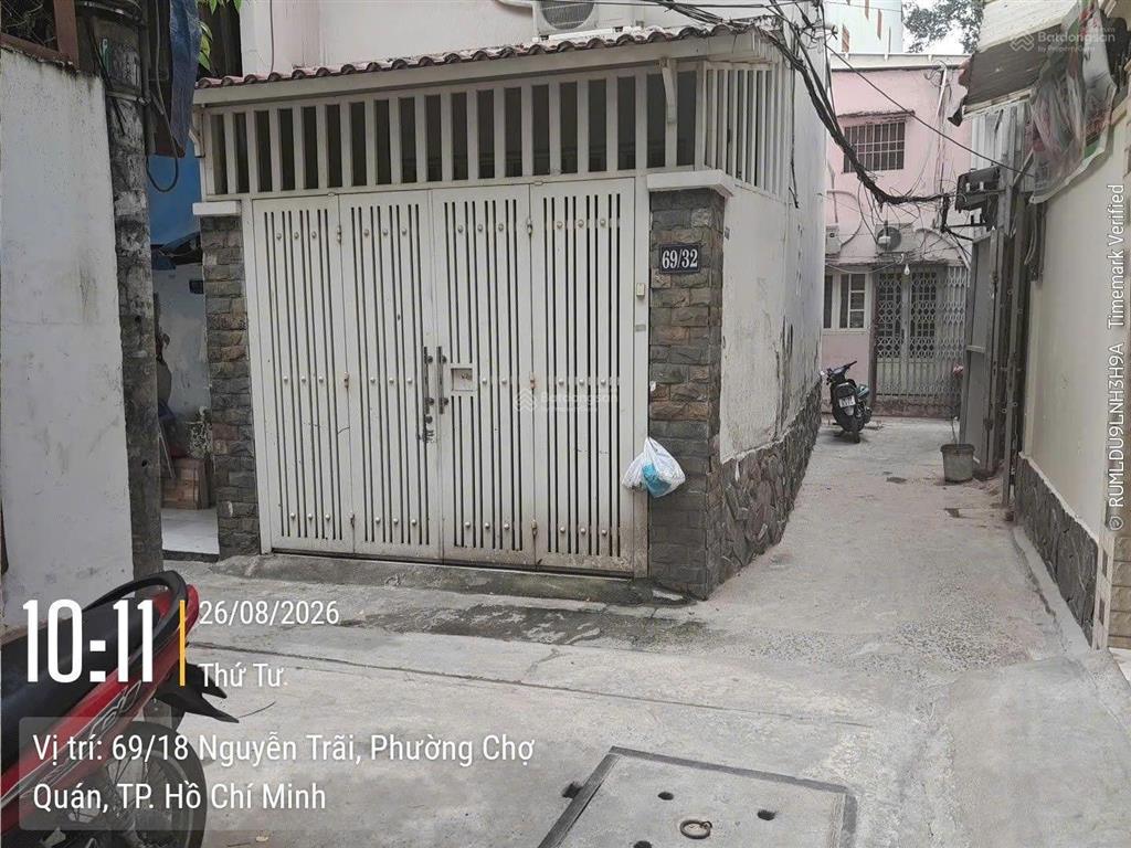 Bán nhà riêng tại hẻm/ nguyễn trãi, p2, q5, tp. hcm giá 4,1 tỷ, 18,6 m2