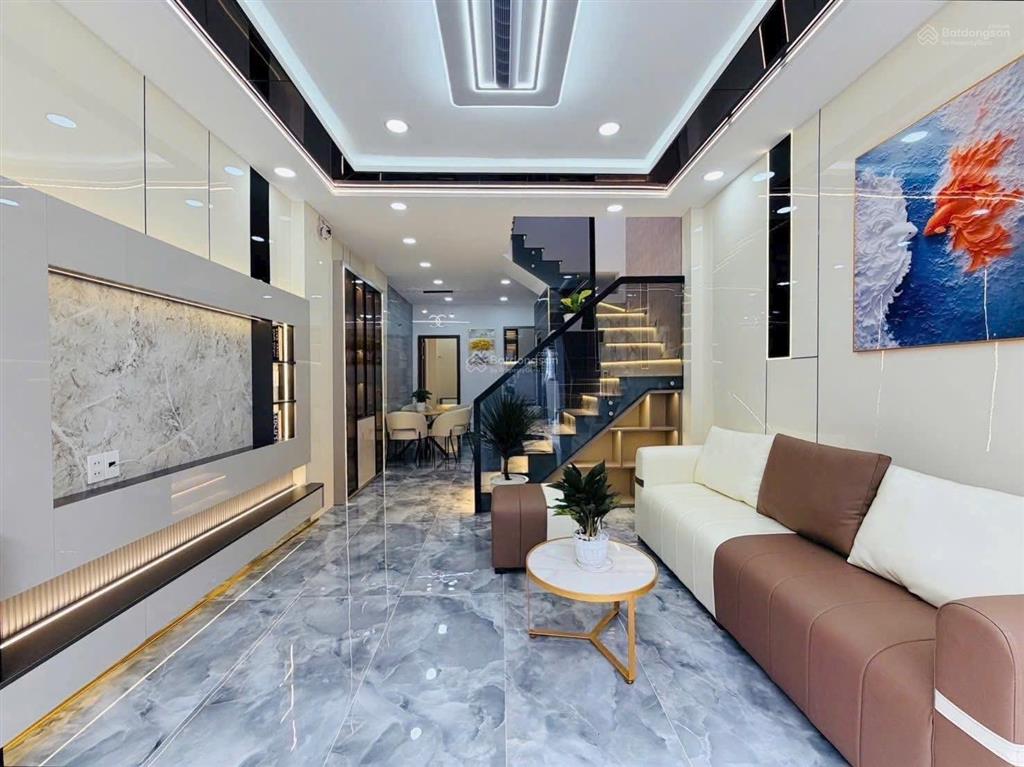 Bán nhà hẻm xe hơi lê lợi gò vấp. giá 2tỷ850tr, dt 53,8m2