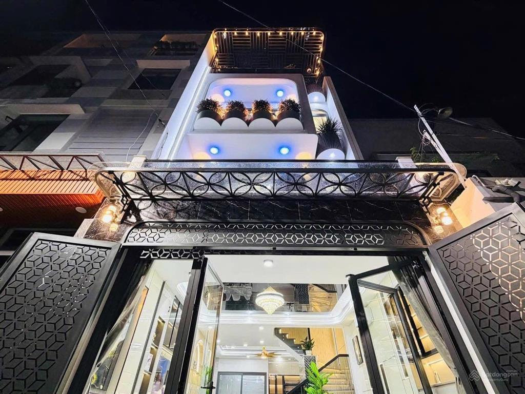 Bán nhà hẻm xe hơi nguyễn thái sơn p5 gò vấp  nhà đẹp diện tích 56m2  giá chính chủ 3tỷ620