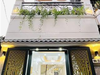 Nhà cần bán đã có shr hẻm xe hơi đường trần bá giao gv. giá 2tỷ5, dt 37,7m2