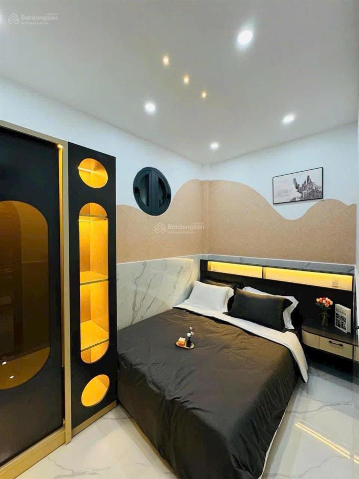 Bán nhà mới hẻm đường quang trung gv. giá 3tỷ5, dt 44m2 nhà 1trệt 1lầu