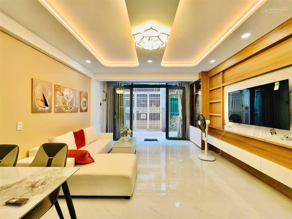 Nhà đẹp có pn trệt ngay lê lai, p4, gò vấp. dt 45,1m2, tặng full nội thất