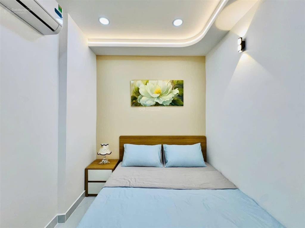 Nhà đẹp có pn trệt ngay lê lai, p4, gò vấp. dt 45,1m2, tặng full nội thất