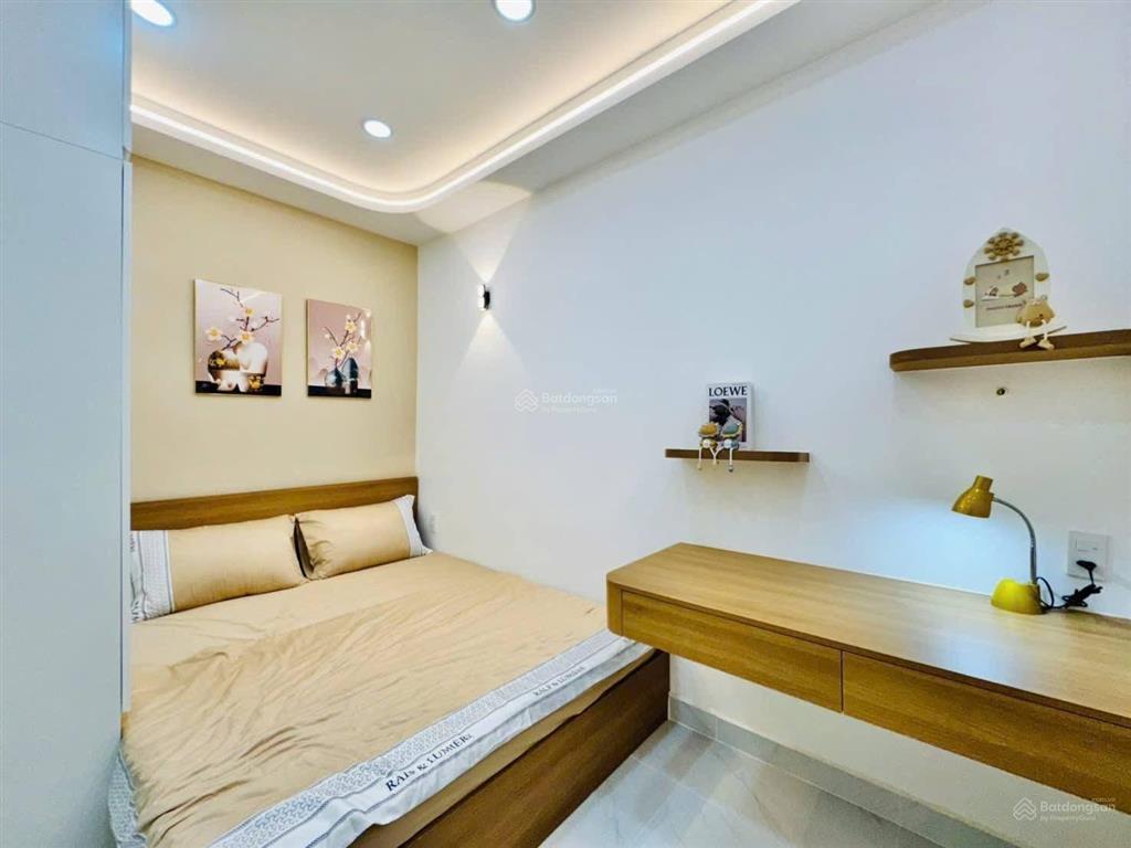 Nhà đẹp có pn trệt ngay lê lai, p4, gò vấp. dt 45,1m2, tặng full nội thất