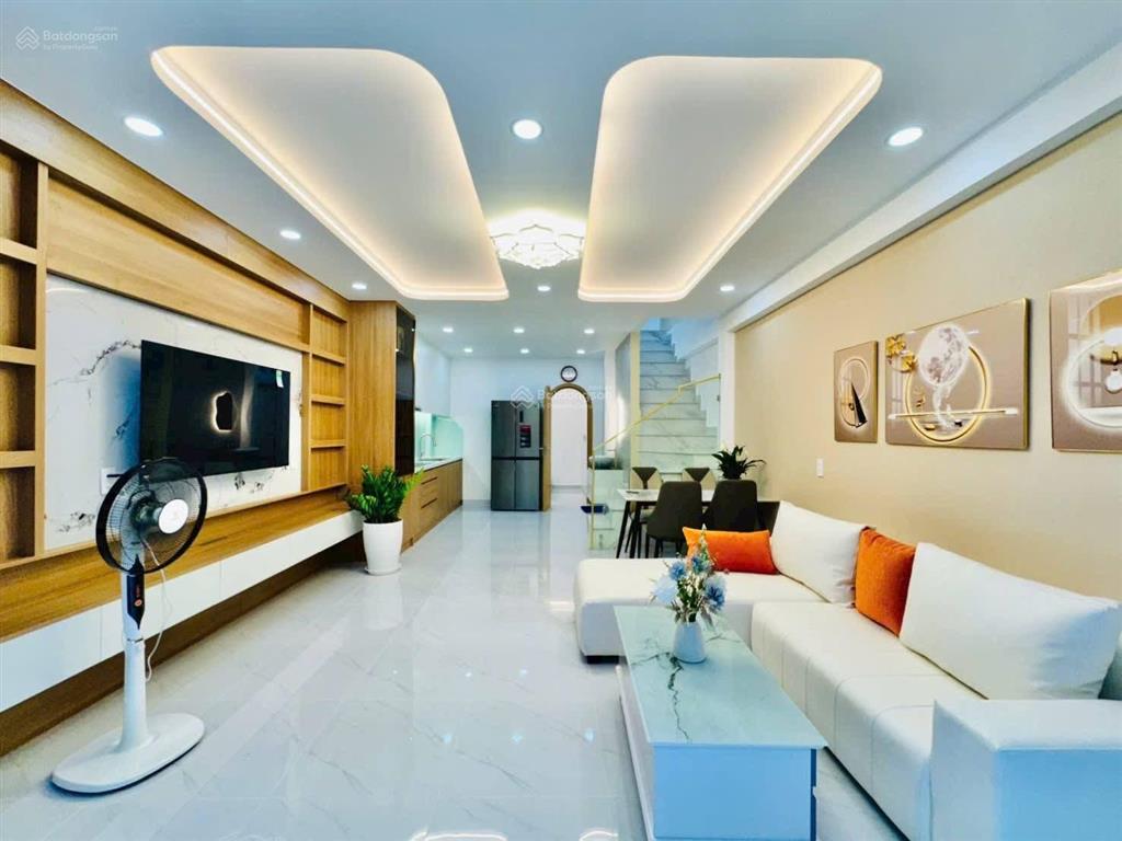 Nhà đẹp có pn trệt ngay lê lai, p4, gò vấp. dt 45,1m2, tặng full nội thất