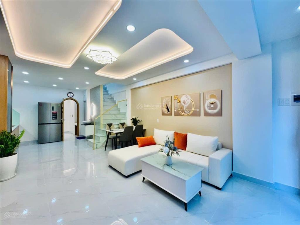 Nhà đẹp có pn trệt ngay lê lai, p4, gò vấp. dt 45,1m2, tặng full nội thất