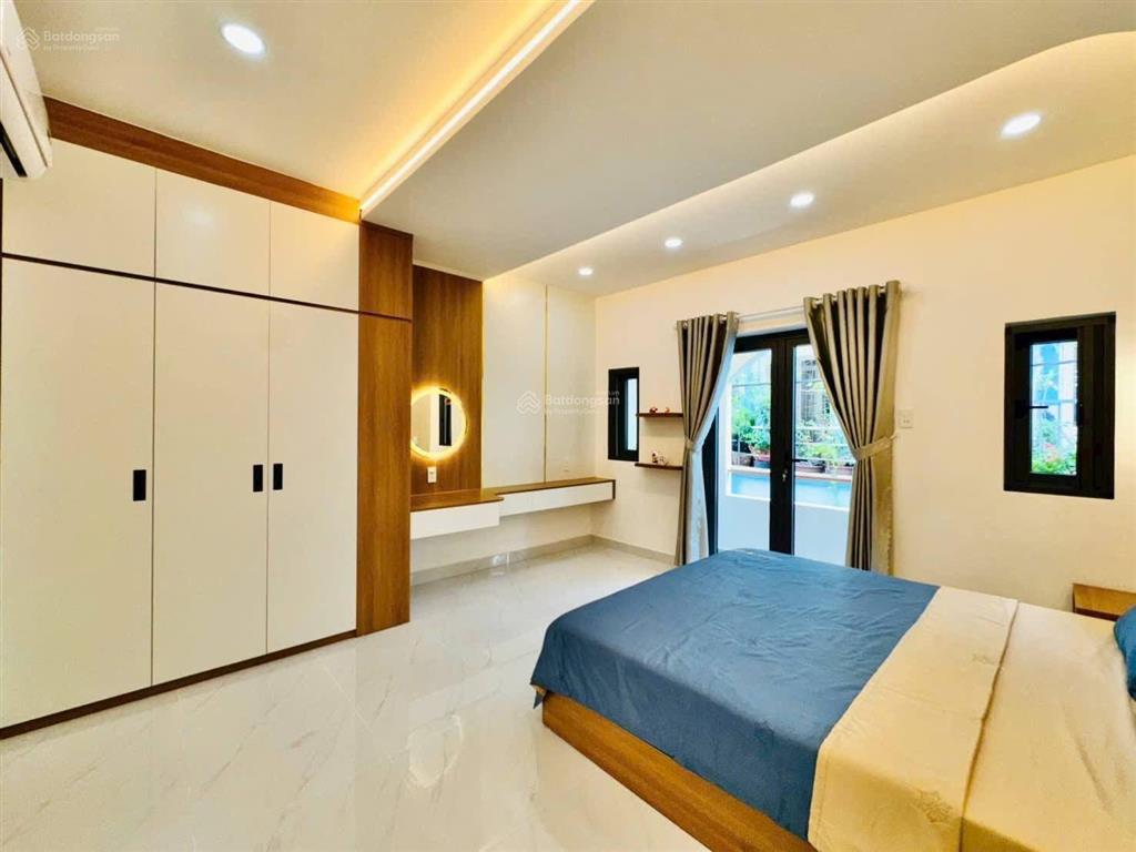 Nhà đẹp có pn trệt ngay lê lai, p4, gò vấp. dt 45,1m2, tặng full nội thất