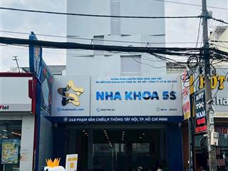 Nhà mặt tiền phạm văn chiêu, 5.68x28m, đúc 3 tầng btct, hđt 44tr/thg, giá 24.5 tỷ còn tl.0936 429 ***