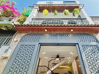 3,49 tỷ  nhà btct 2 tầng vũ huy tấn  bình thạnh  hẻm 5m  3pn có pn trệt!  shr