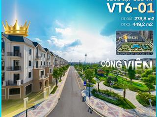 Vịnh tây 6 đơn lập góc giá 163tr/m2 siêu rẻ