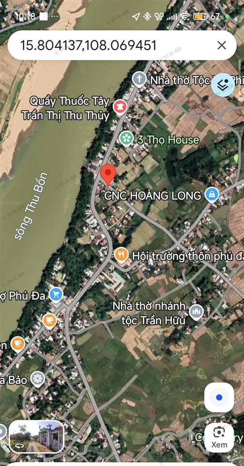 300m đất làm biệc thự, hướng đông nam duy thu , duy xuyên đà nẵng