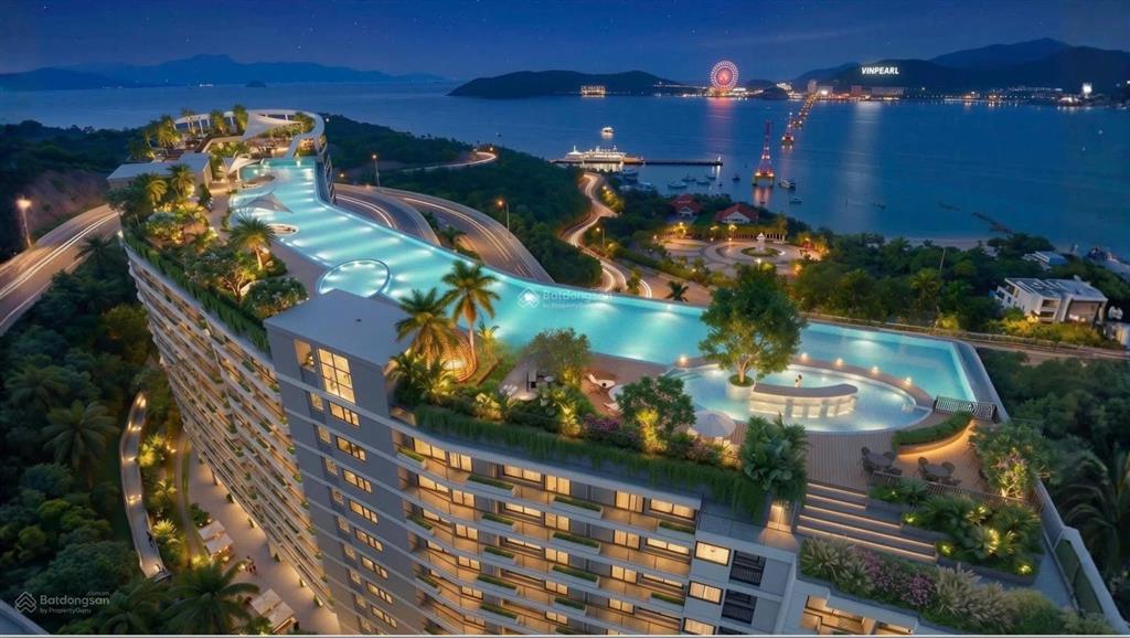 Booking căn hộ studio giá tốt, đầu tư gọn, sở hữu lâu dài, đối diện cáp treo vinpearl nha trang