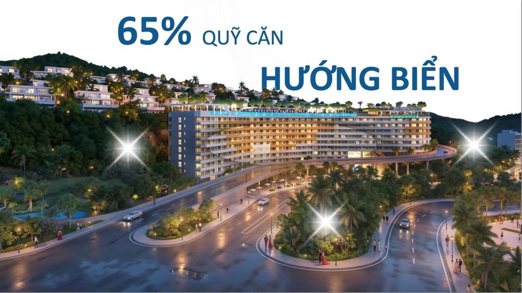 Booking căn hộ studio giá tốt, đầu tư gọn, sở hữu lâu dài, đối diện cáp treo vinpearl nha trang