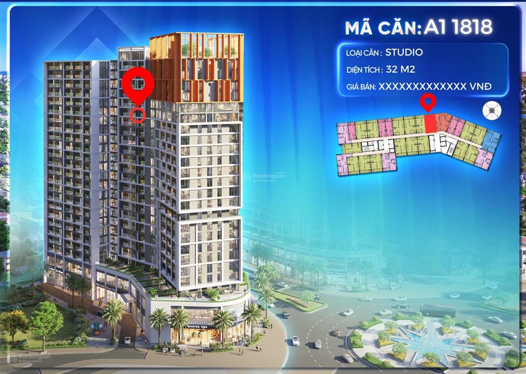 Bán nhanh căn studio của sun hòa xuân giá chuẩn như đang đăng (giá từ cđt)